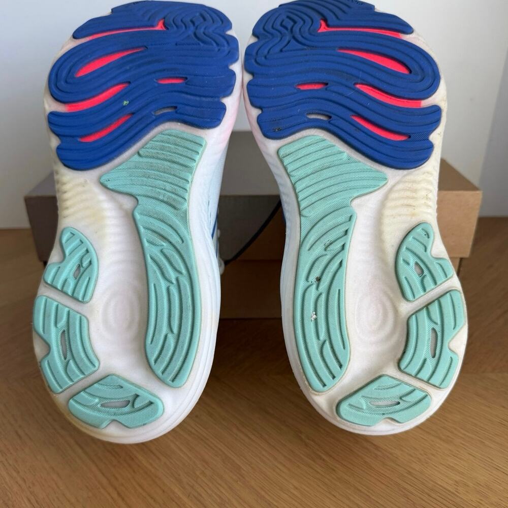 Brooks Glycerin 22 GTS White/Amparo Blue Women Running Sneakers- SZ 8.5 - Picture 10 of 11